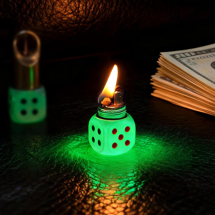 Portachiavi con accendino a cherosene ricaricabile Classic Mini Dice - image 14