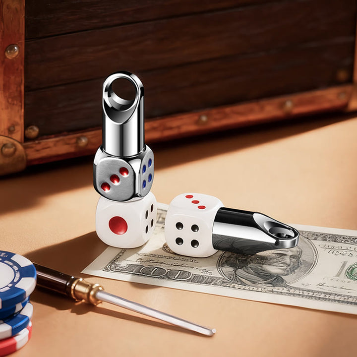 Portachiavi con accendino a cherosene ricaricabile Classic Mini Dice - image 6