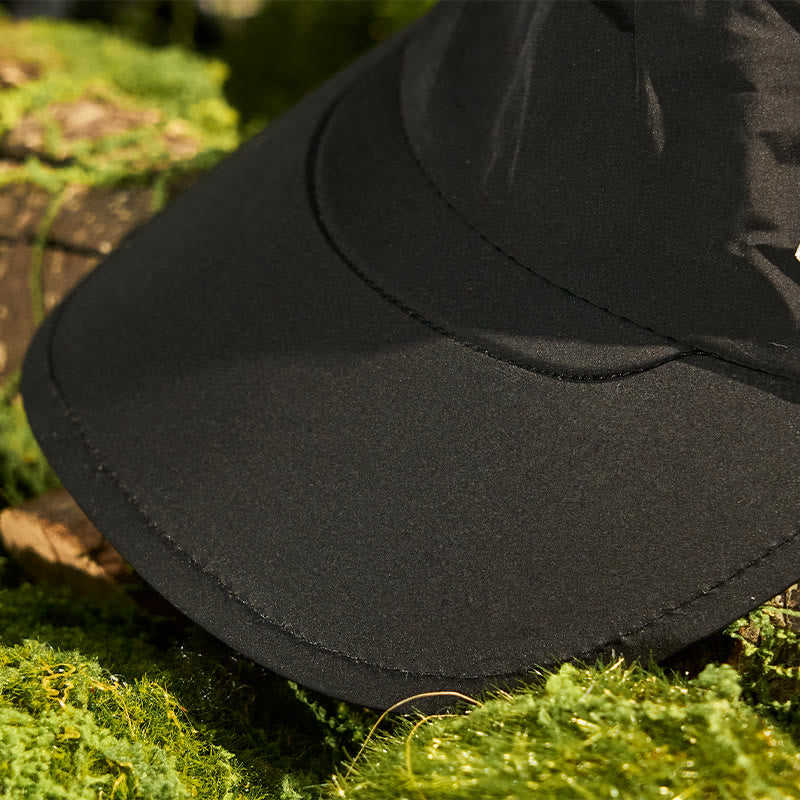 Cappellino da baseball sportivo da esterno impermeabile e tinta unita - image 2