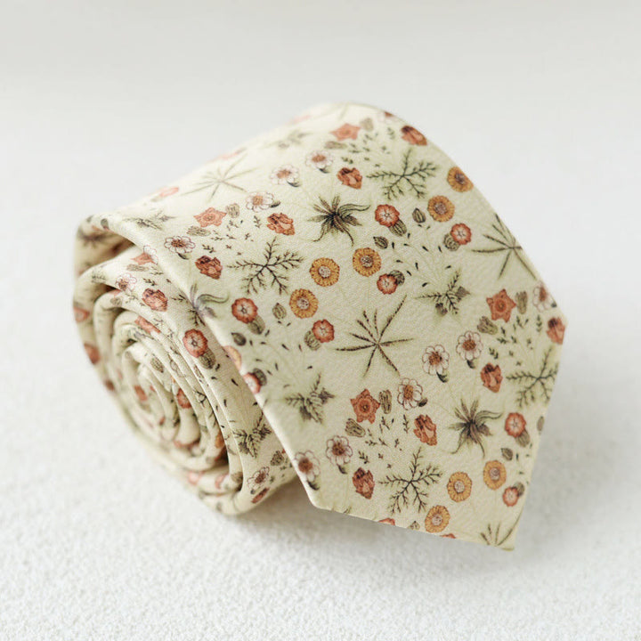 Cravatta verde da uomo personalizzata con stampa di cavalli - Stile n. 6 - image 8