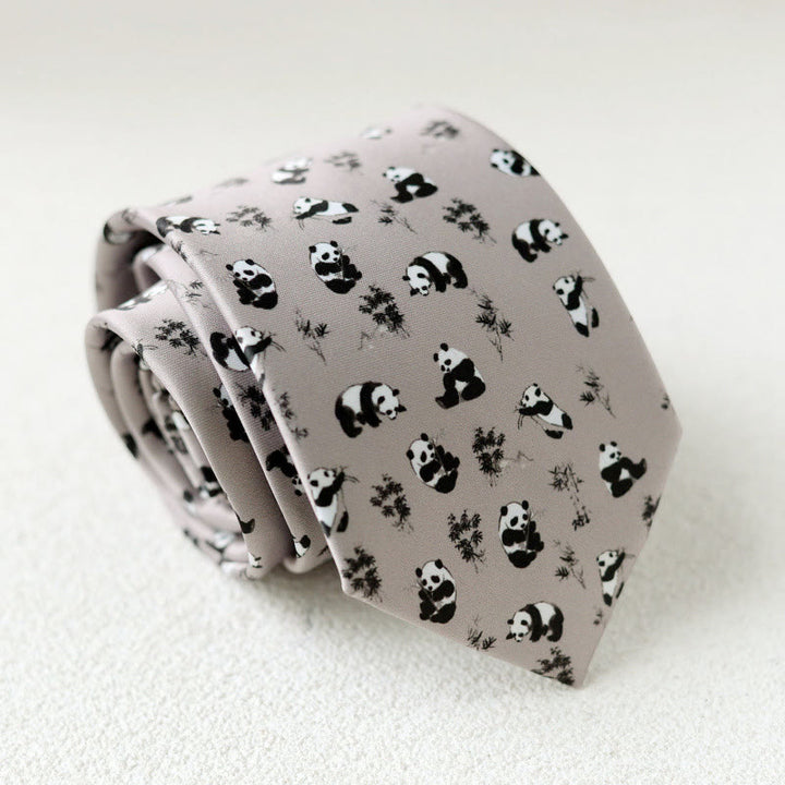 Cravatta verde da uomo personalizzata con stampa di cavalli - Stile n. 5 - image 7