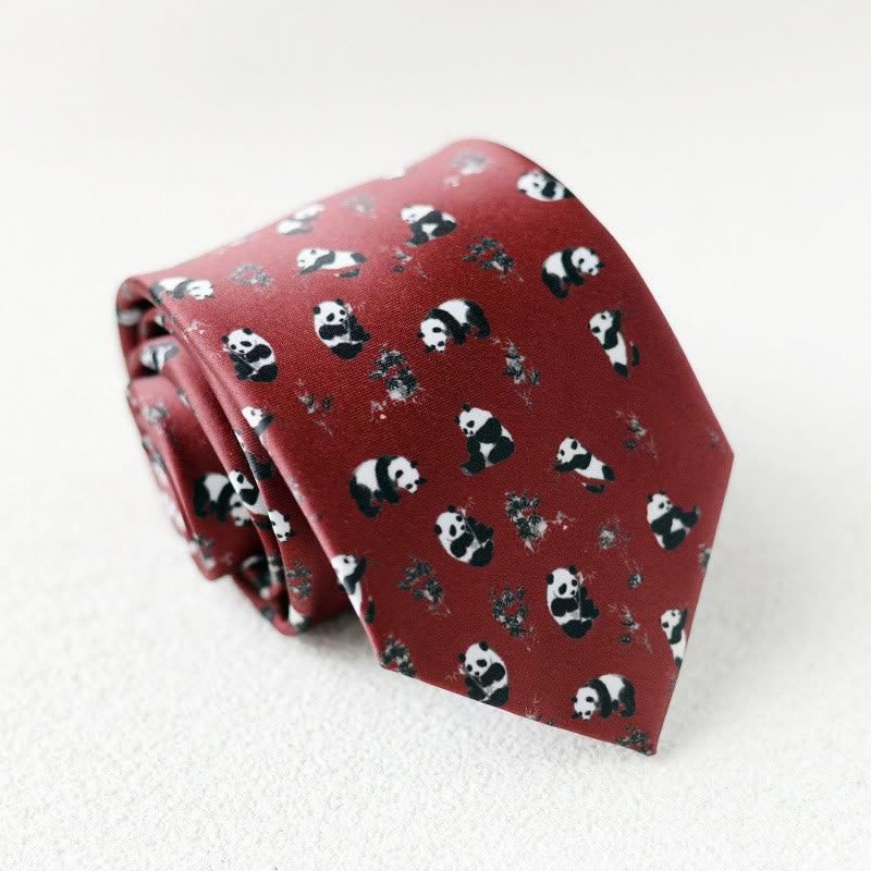 Cravatta verde da uomo personalizzata con stampa di cavalli - Stile n. 16 - image 18