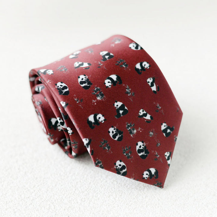 Cravatta verde da uomo personalizzata con stampa di cavalli - Stile n. 16 - image 18