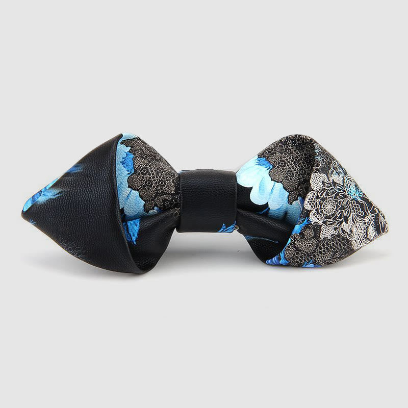 Papillon in pelle a punta con motivi floreali e decorati - Stile n. 8 - image 9