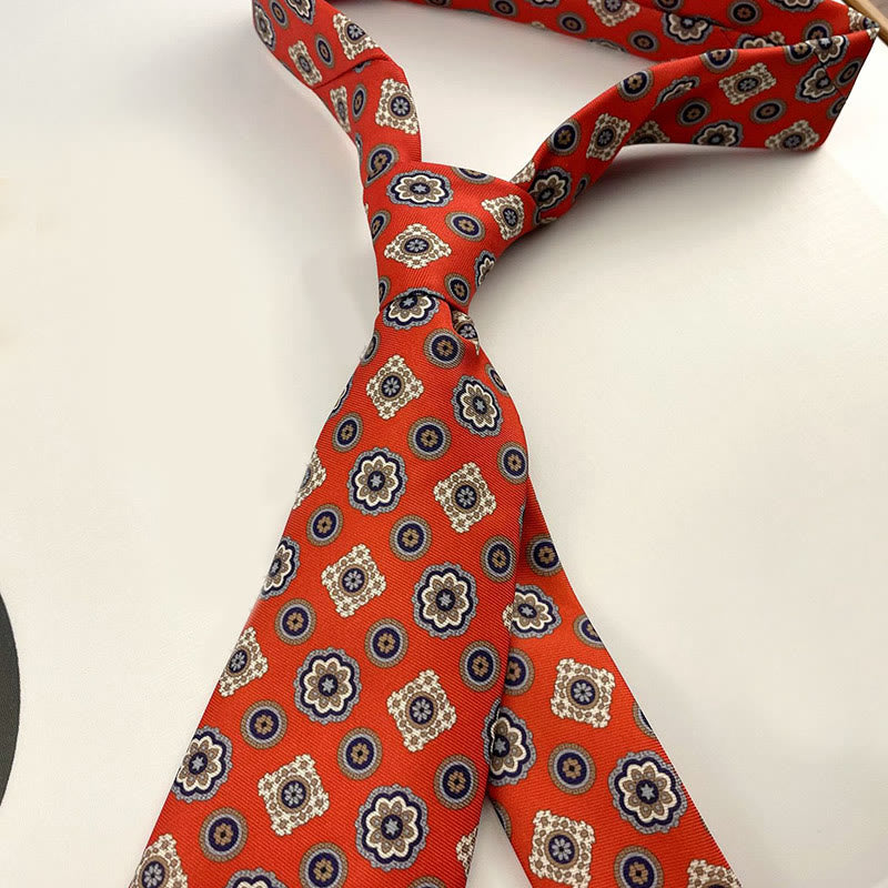 Cravatta da uomo personalizzata con motivo retrò e stile multiplo - Stile n. 15 - image 17