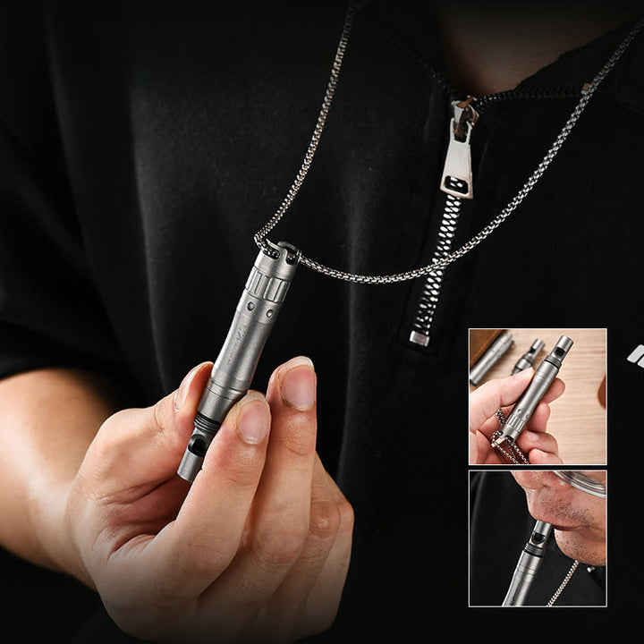 Penna tattica touchscreen per scrittura da bagnino in lega EDC - image 4