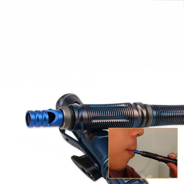 Penna tattica con fischietto e illuminazione multifunzionale EDC - image 10