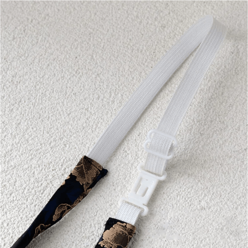 Cravatta pre-annodata con stampa floreale da uomo per abito - image 1