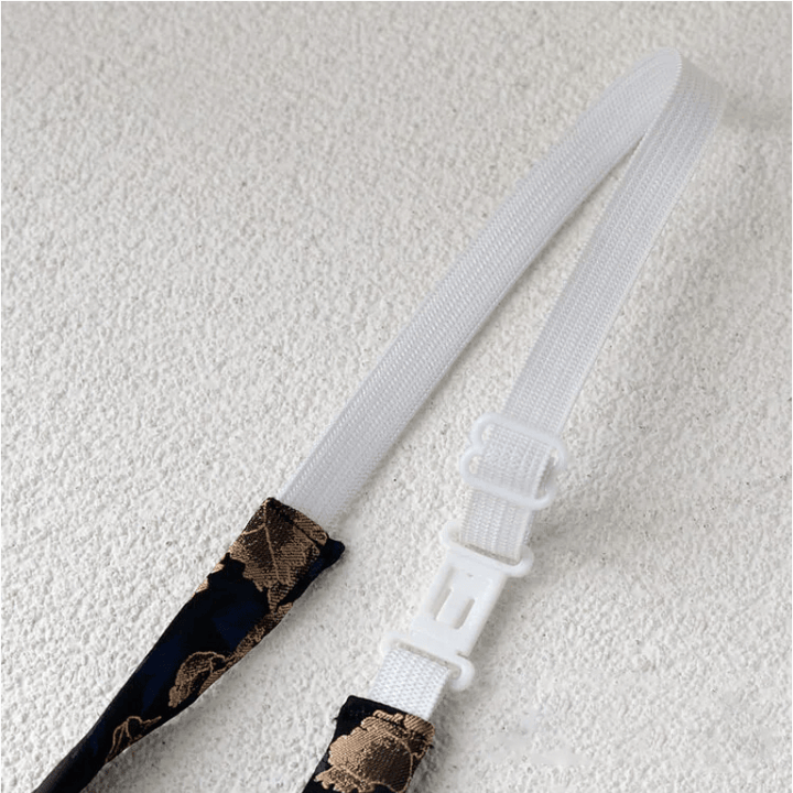 Cravatta pre-annodata con stampa floreale da uomo per abito - image 1