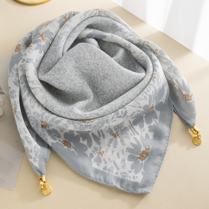 Cravatta magnetica quadrata elegante a pois rosa retrò da donna - Stile n. 19 - image 18