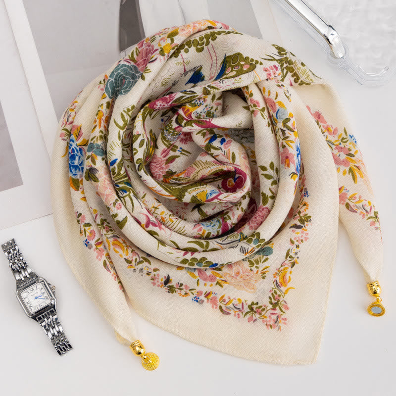 Cravatta magnetica quadrata elegante a pois rosa retrò da donna - Stile n. 33 - image 32