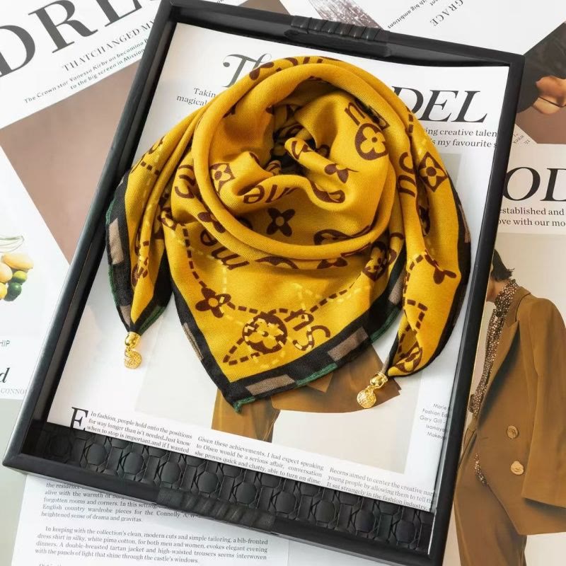 Cravatta magnetica quadrata elegante a pois rosa retrò da donna - Stile n. 51 - image 50