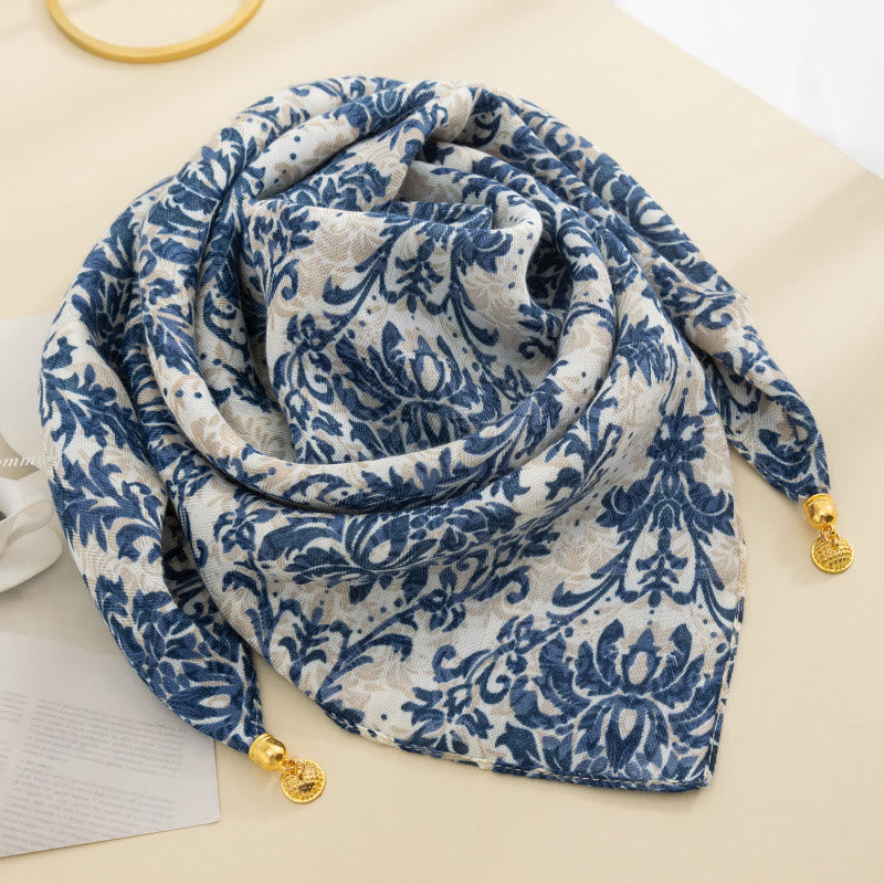 Cravatta magnetica quadrata elegante a pois rosa retrò da donna - Stile n. 50 - image 49