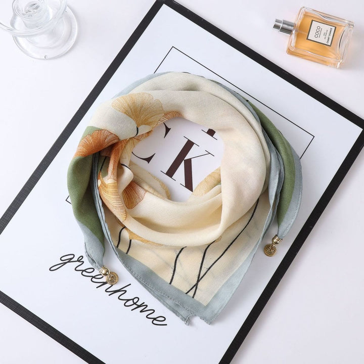 Cravatta magnetica quadrata elegante a pois rosa retrò da donna - Stile n. 67 - image 66