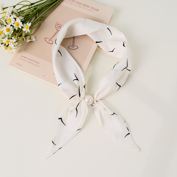 Sciarpa quadrata elegante da donna con motivo retrò - Stile n. 12 - image 12