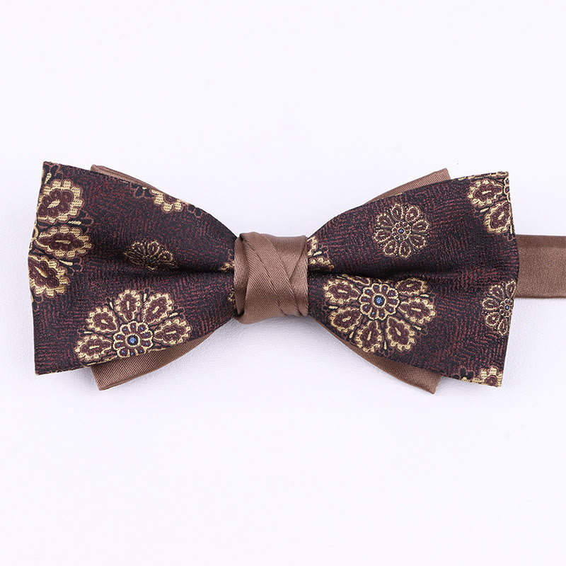 Papillon in tessuto con fantasia varia da uomo - Stile n. 9 - image 8