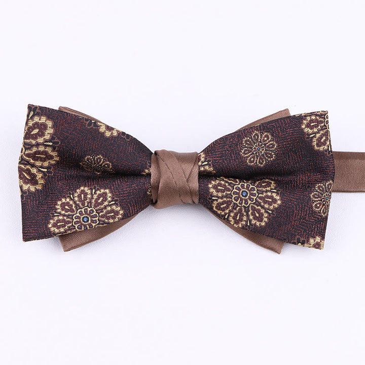 Papillon in tessuto con fantasia varia da uomo - Stile n. 9 - image 8