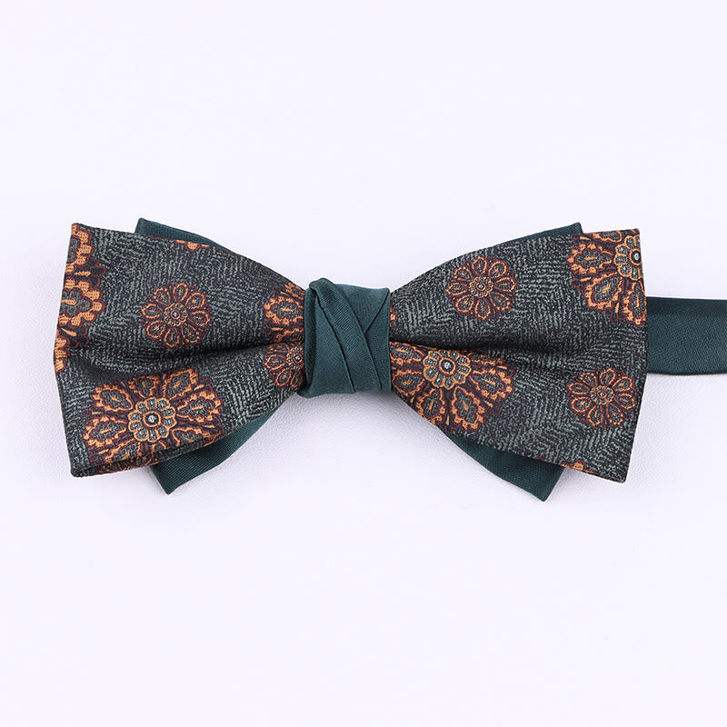 Papillon in tessuto con fantasia varia da uomo - Stile n. 8 - image 7