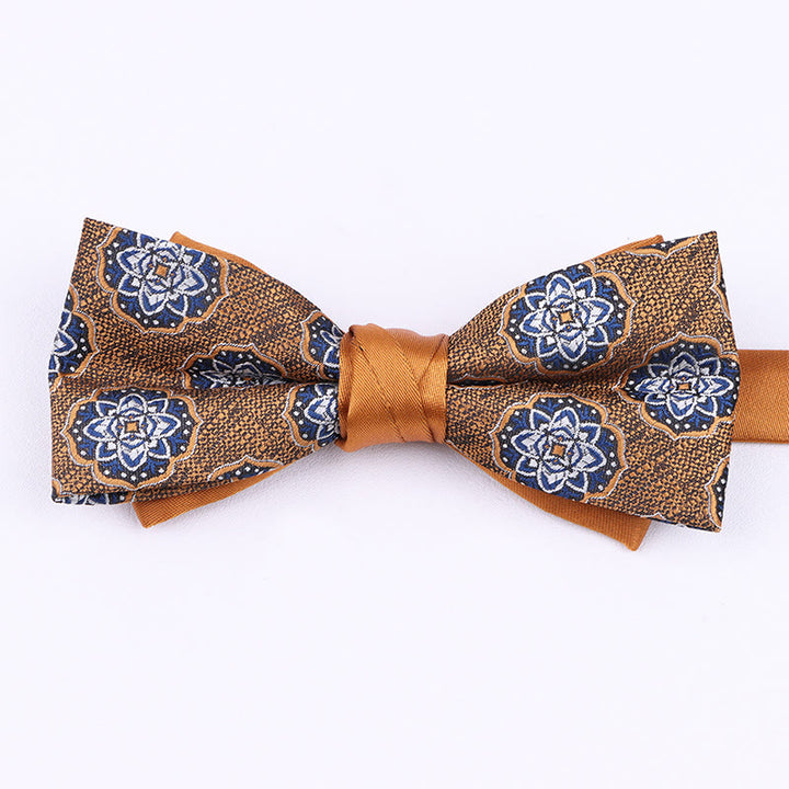 Papillon in tessuto con fantasia varia da uomo - Stile n. 11 - image 10