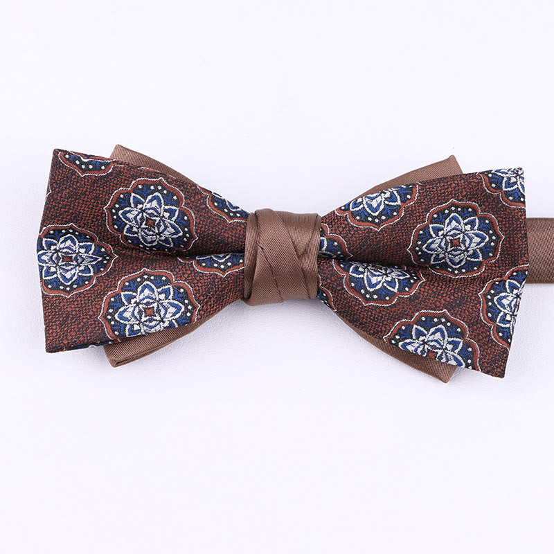 Papillon in tessuto con fantasia varia da uomo - Stile n. 12 - image 11