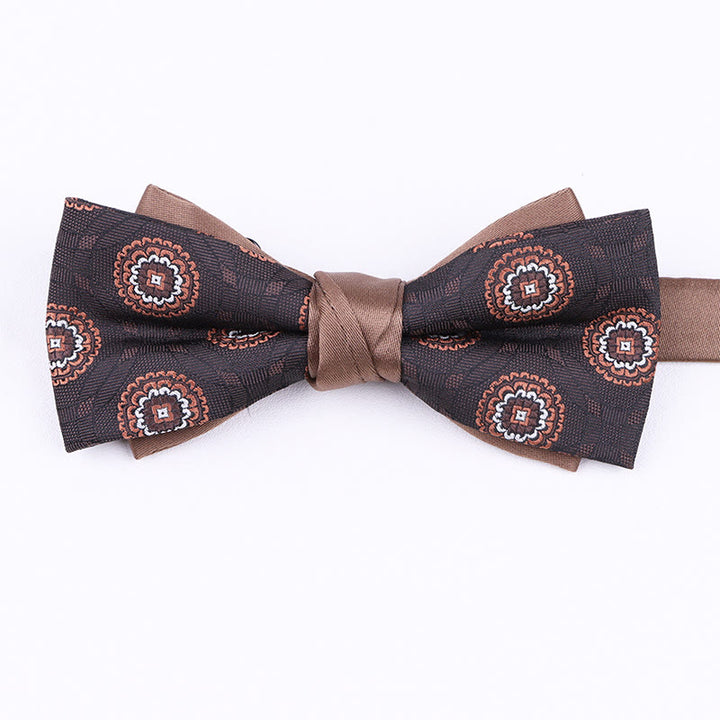 Papillon in tessuto con fantasia varia da uomo - Stile n. 13 - image 12