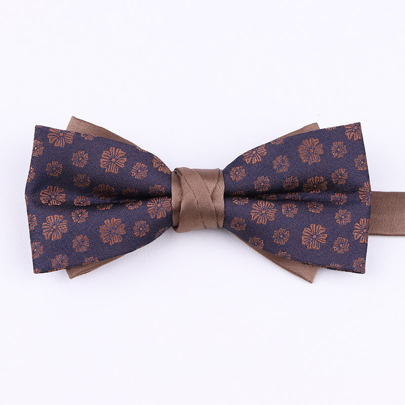 Papillon in tessuto con fantasia varia da uomo - Stile n. 15 - image 15