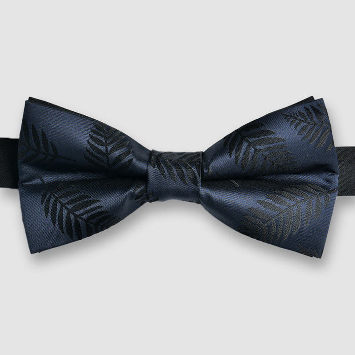 Papillon da uomo in tessuto lucido con motivo ornamentale - Stile n. 7 - image 6