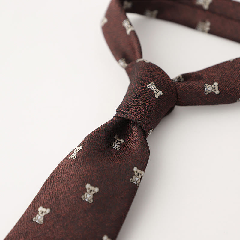 Cravatte da uomo in tessuto effetto seta con fantasia ornamentale - Stile n. 23 - image 24