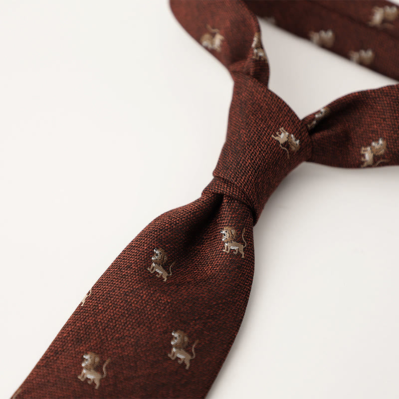 Cravatte da uomo in tessuto effetto seta con fantasia ornamentale - Stile n. 25 - image 26