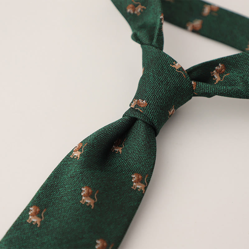 Cravatte da uomo in tessuto effetto seta con fantasia ornamentale - Stile n. 24 - image 25