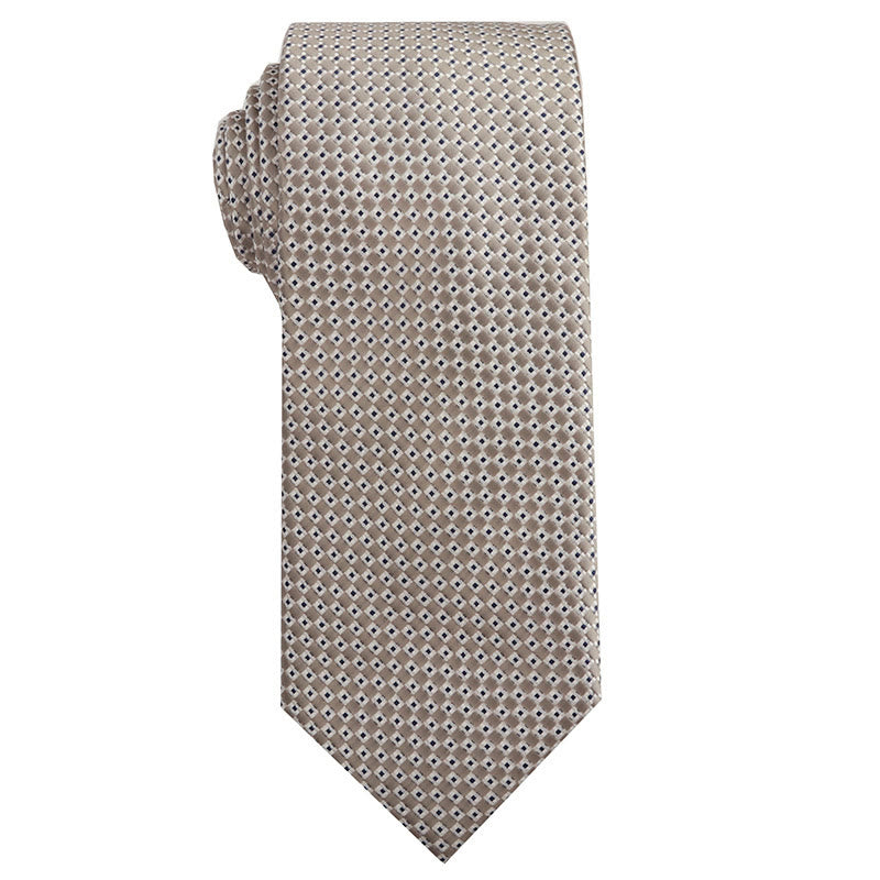 Cravatte versatili multi-fantasia beige da uomo - Stile n. 5 - image 5