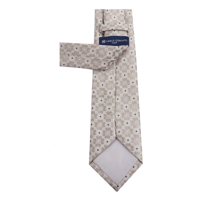 Cravatte versatili multi-fantasia beige da uomo - image 9