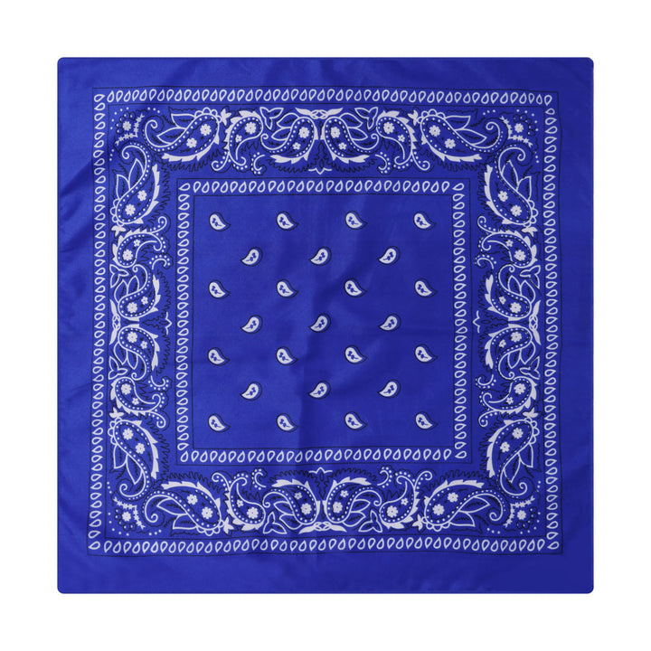 Fazzoletto da taschino con stampa Paisley Cashew e fibbia marrone a forma di barca a vela - Stile n. 11 - image 12