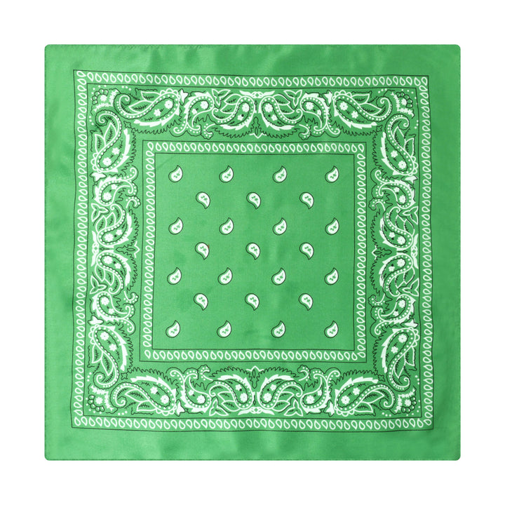 Fazzoletto da taschino con stampa Paisley Cashew e fibbia marrone a forma di barca a vela - Stile n. 12 - image 13