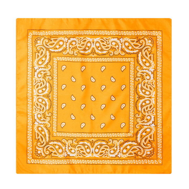 Fazzoletto da taschino con stampa Paisley Cashew e fibbia marrone a forma di barca a vela - Stile n. 17 - image 18