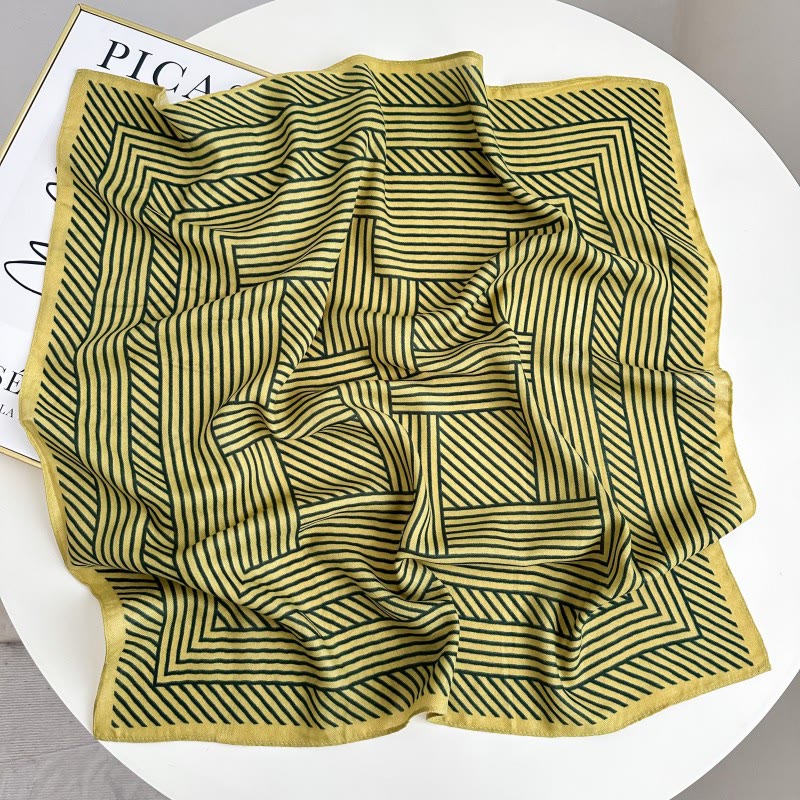 Fazzoletto da taschino con motivo anacardi a contrasto retrò e fibbia a fiore - Stile n. 23 - image 28