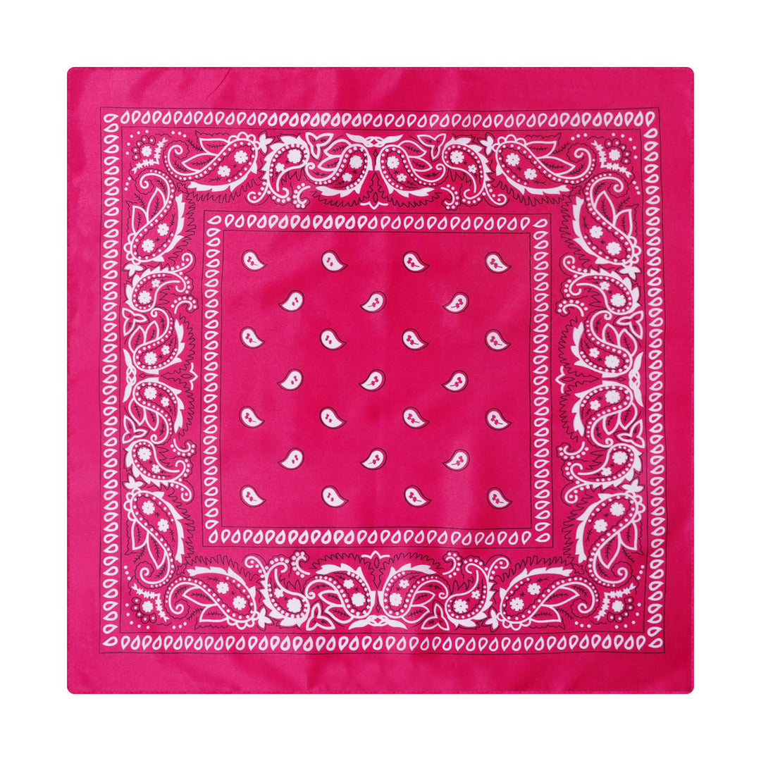 Fazzoletto da taschino vintage con stampa Paisley Cashew e fibbia a stella argentata - Stile n. 19 - image 20