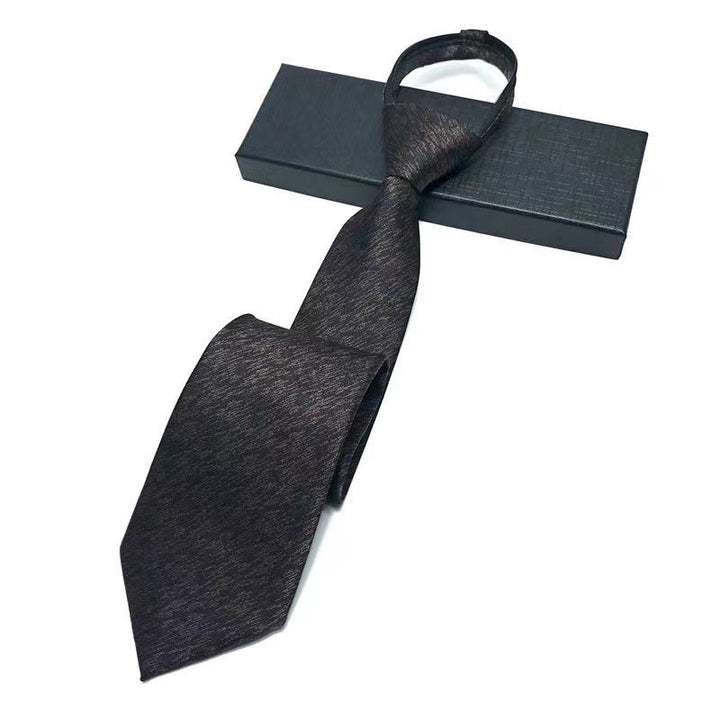 Cravatta regolabile pre-annodata da uomo con motivo vintage - Stile n. 5 - image 5