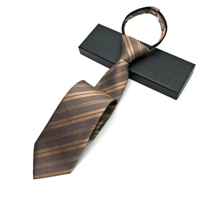 Cravatta regolabile pre-annodata da uomo con motivo vintage - Stile n. 1 - image 1