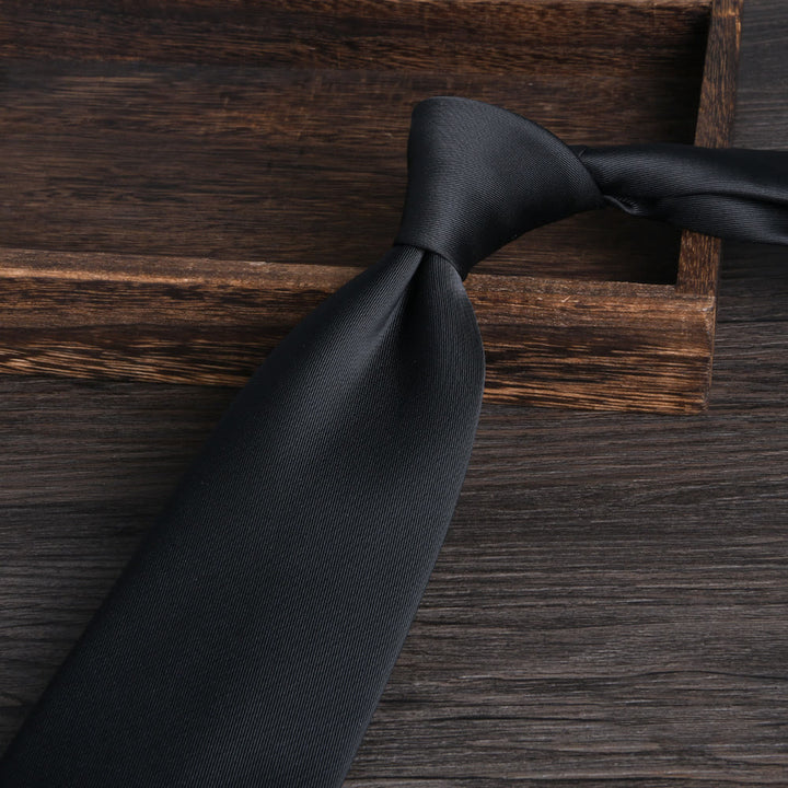 Cravatta formale da uomo con motivo floreale jacquard testurizzato - Stile n. 2 - image 2