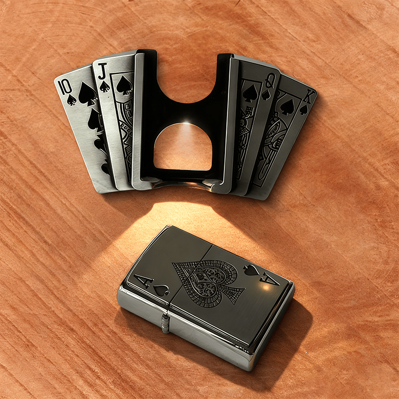 Cintura in pelle fai da te da uomo con accendino nascosto - image 1