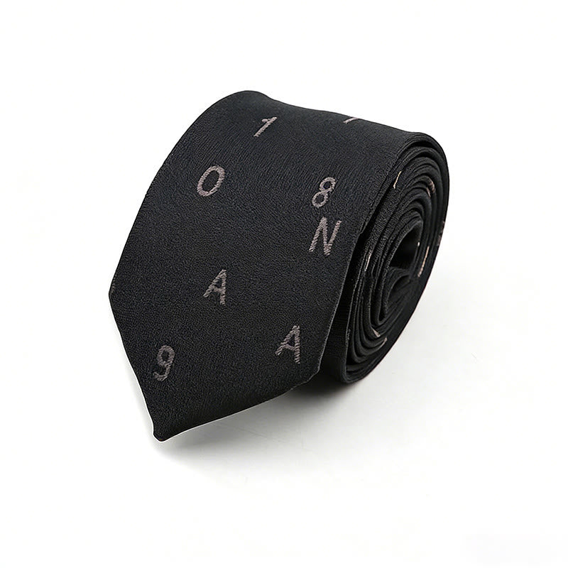 Cravatta stampata da uomo per lavoro e tempo libero - Stile n. 24 - image 24