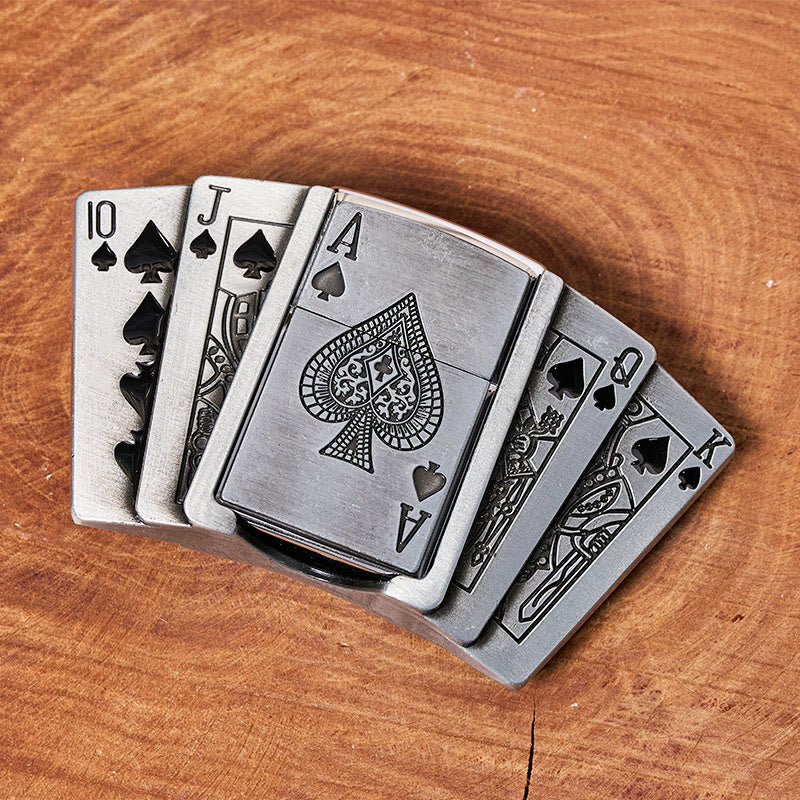 Cintura in pelle fai da te da uomo con accendino nascosto - image 3