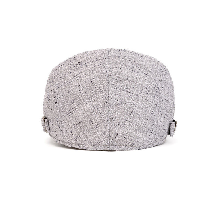 Cappello basco regolabile con trama intrecciata retrò estiva - image 4