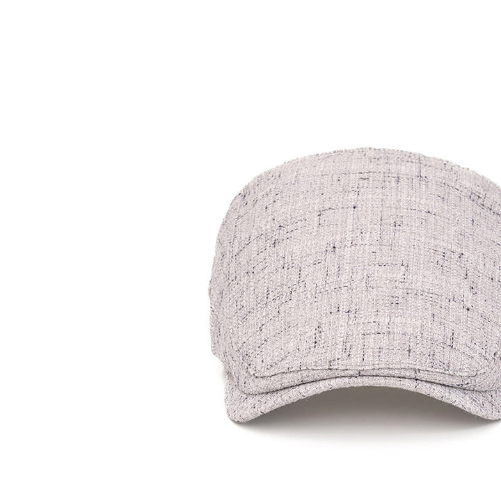 Cappello basco regolabile con trama intrecciata retrò estiva - image 3