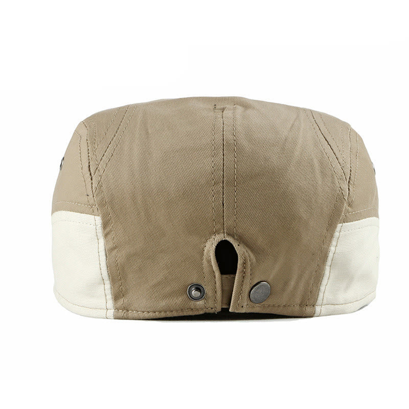 Cappello basco traspirante con pannello a contrasto casual estivo - image 1