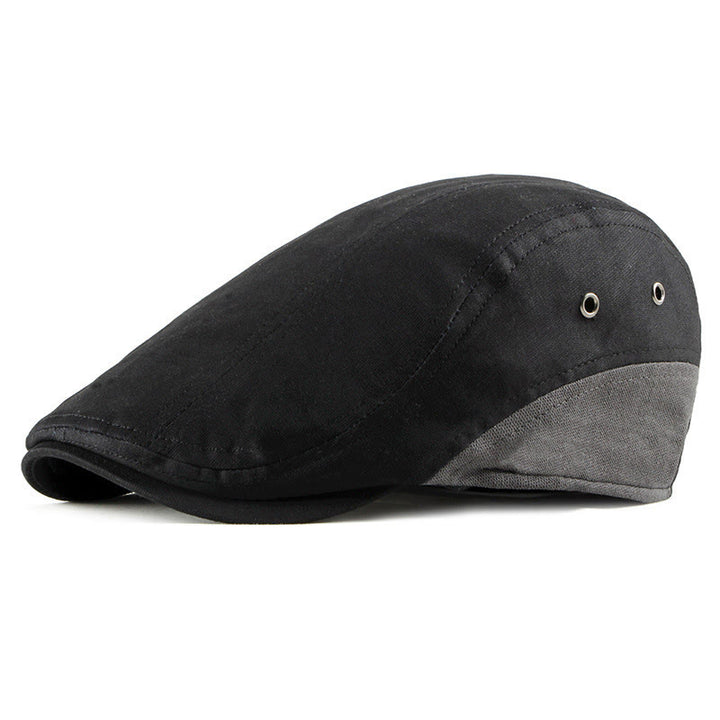 Berretto estivo casual traspirante con pannelli a contrasto. - Nero - Regolabile (21 5/8"-23 1/4") - image 3