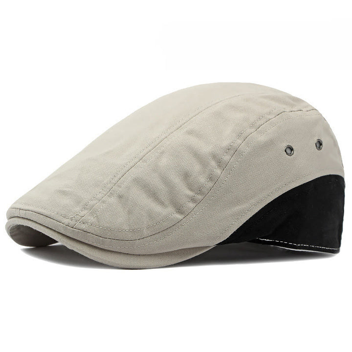 Cappello basco traspirante con pannello a contrasto casual estivo - Grigio - Regolabile (21 5/8"-23 1/4") - image 6