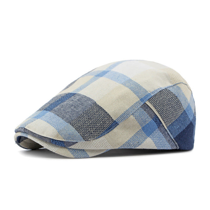 Cappello estivo traspirante in lino scozzese - Blu - Regolabile (21 5/8"-23 1/4") - image 7