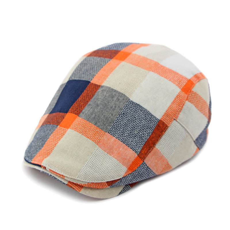 Cappello estivo traspirante in lino scozzese - image 1